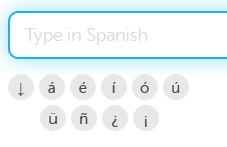 Spanish Characters