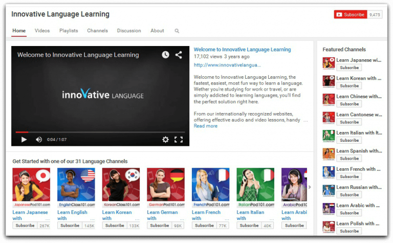 Innovative Language Learning