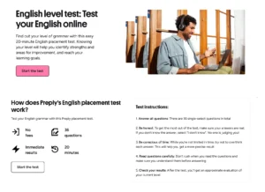 Free English Placement Test