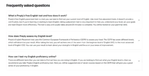Free English Placement Test FAQ