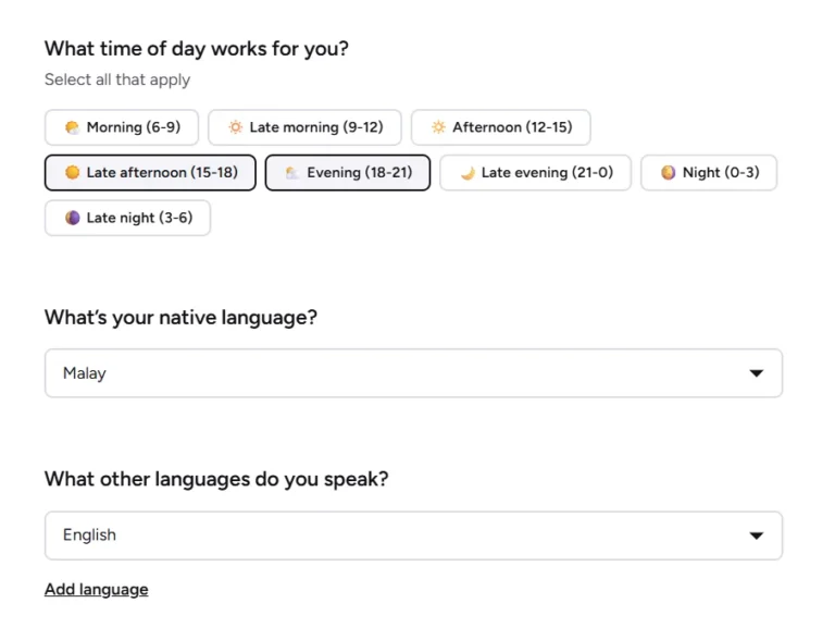 Personalization Questions 3