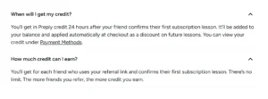 Preply Refer A Friend FAQs