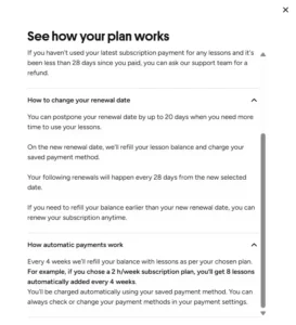 Preply Subscription Plan FAQ 2
