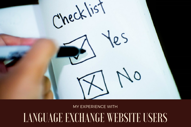You are currently viewing My Experience With Language Exchange Website Users