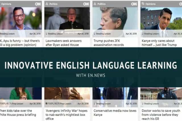 Innovative English Language Learning With en.news Update