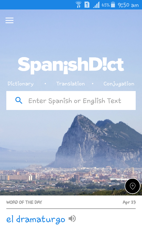 SpanishDict Translator App