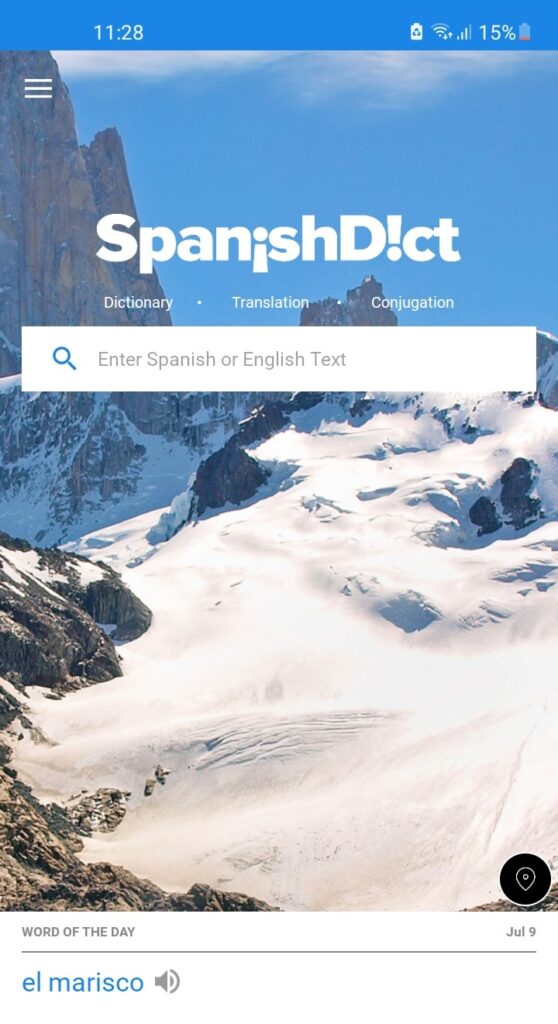 SpanishDict Translator App Updated