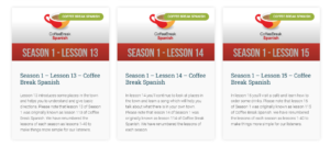 Coffee Break Spanish Beginner Podcast