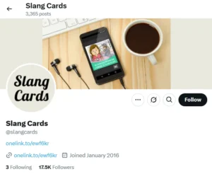 Slang Cards